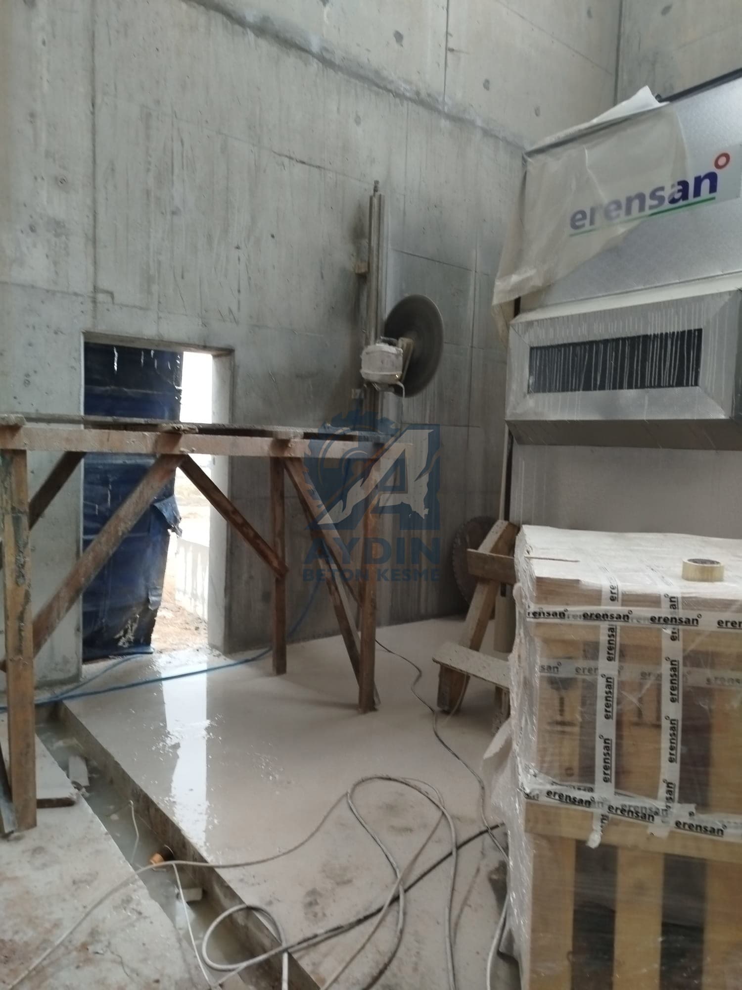 Aydın Söke - Endüstriyel Zemin Karot Numunesi