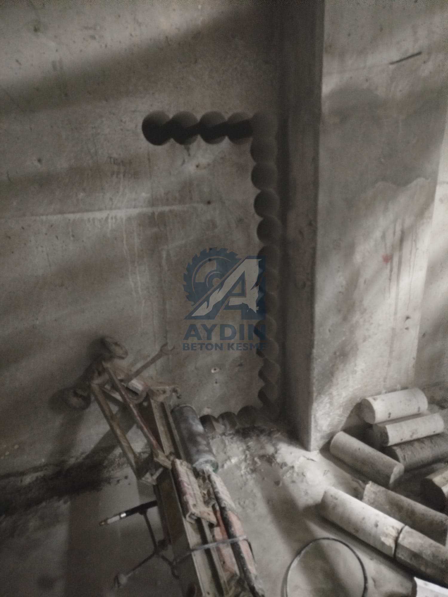 Aydın Bozdoğan - Karot Delme ile Tesisat Şaftı