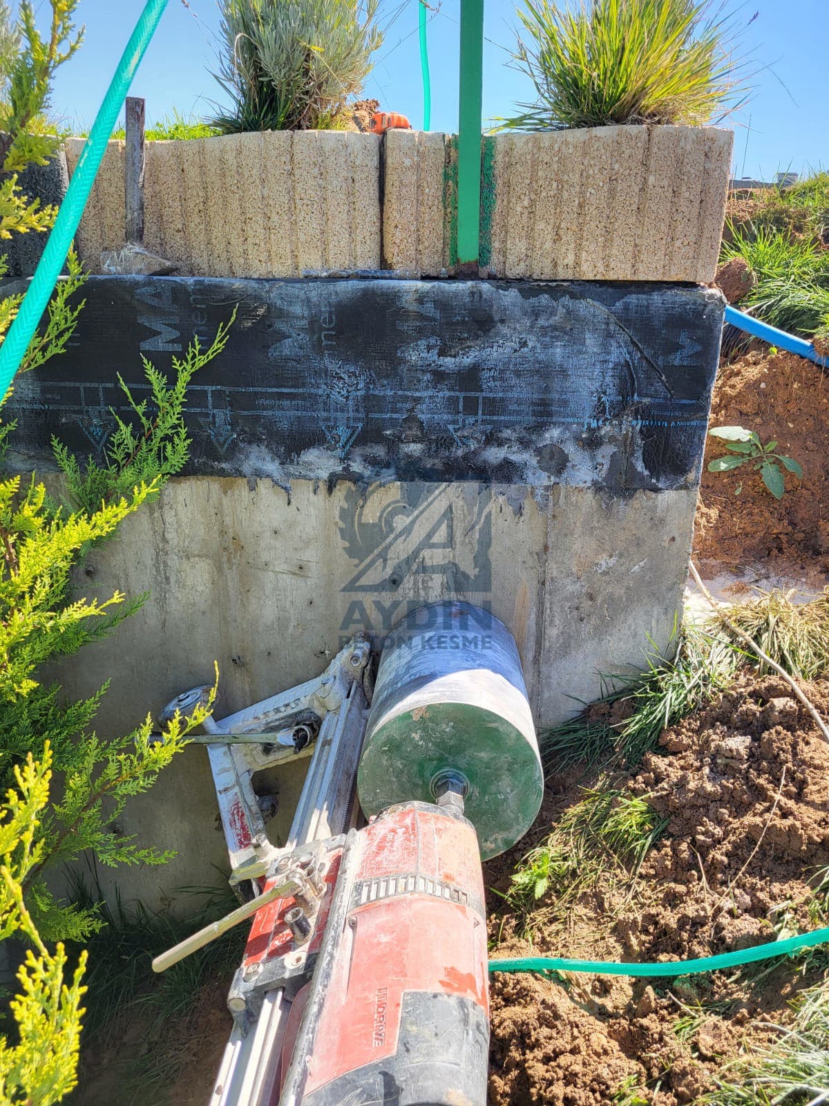 Aydın Buharkent - Karot Delme Sıva Geçişi